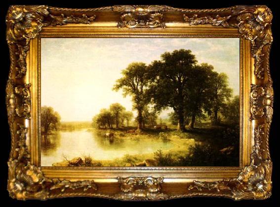 framed  Asher Brown Durand Summer Afternoon, ta009-2